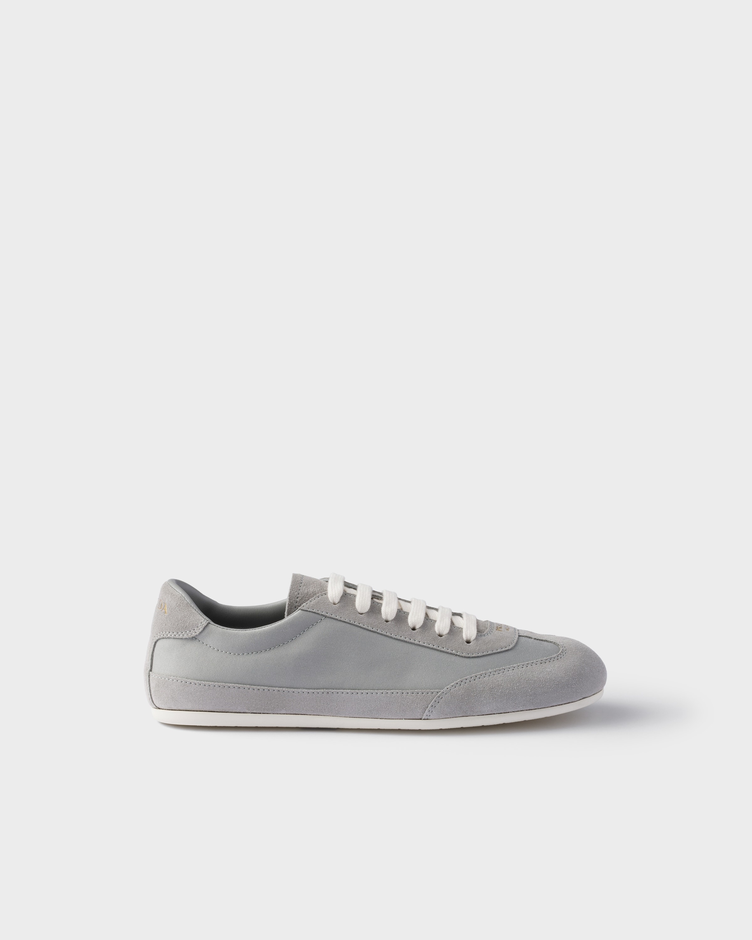 Suede and fabric sneakers - 2