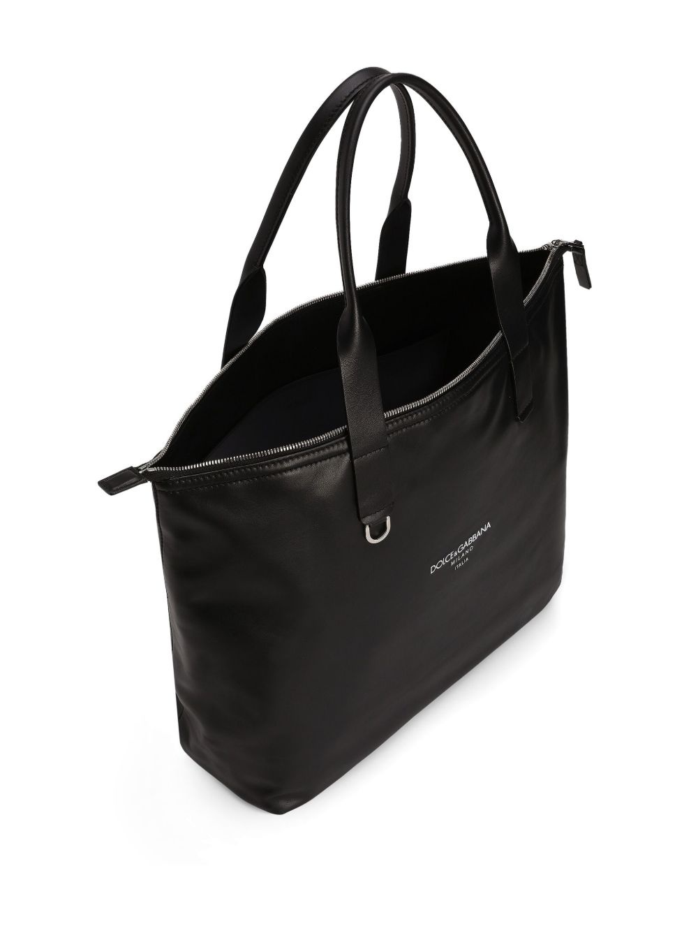 logo-print tote bag - 4