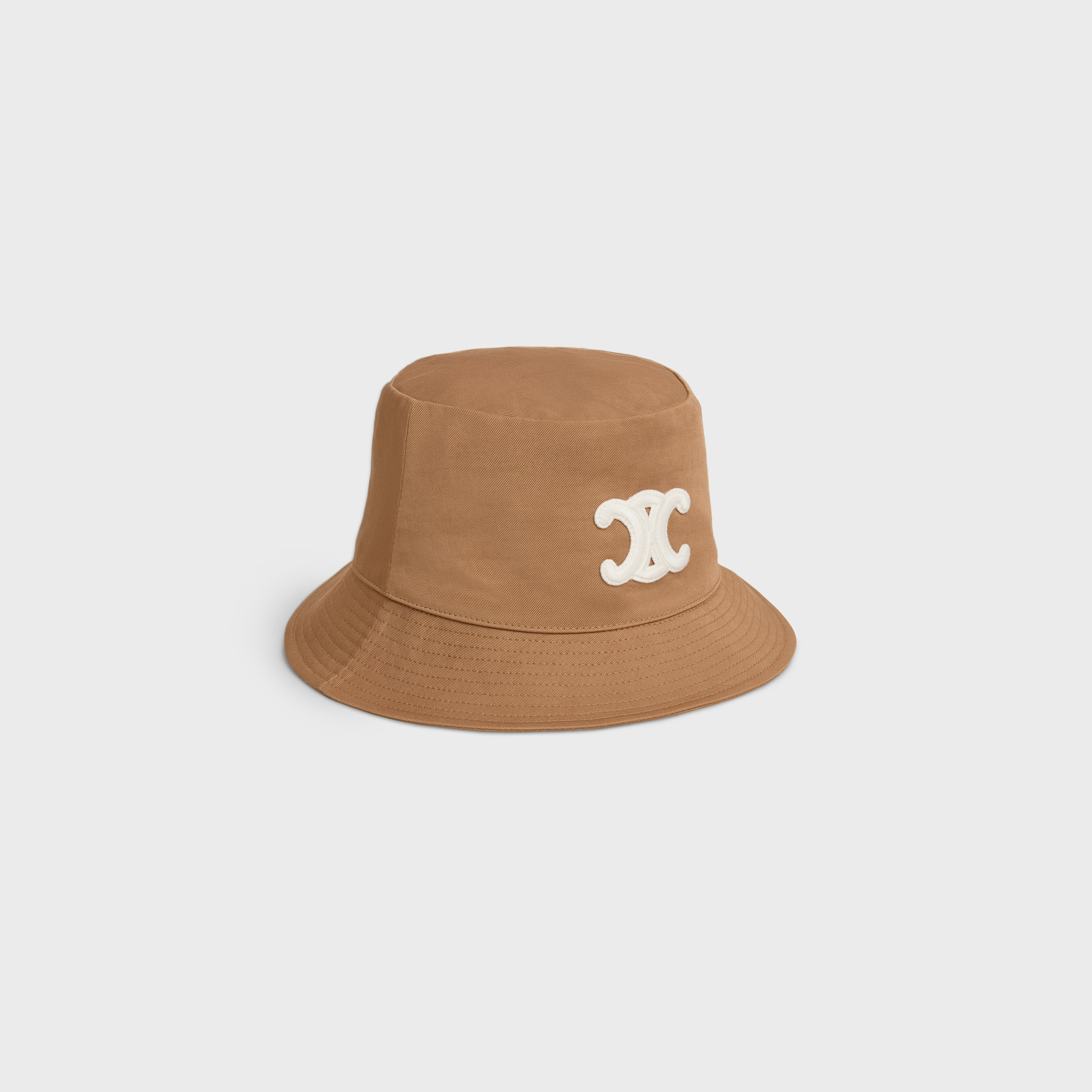 triomphe bucket hat in cotton - 2