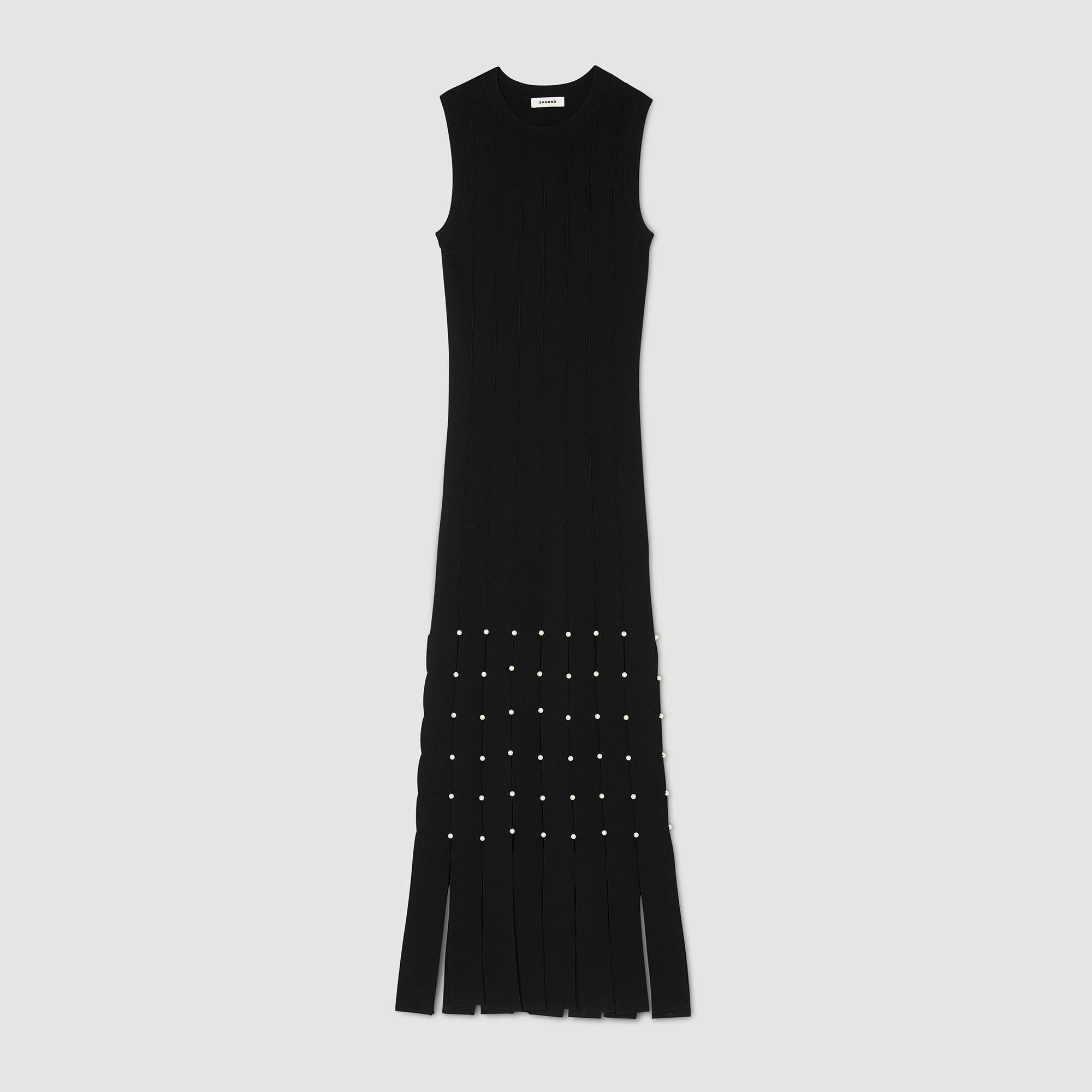 FRINGED MAXI DRESS - 1