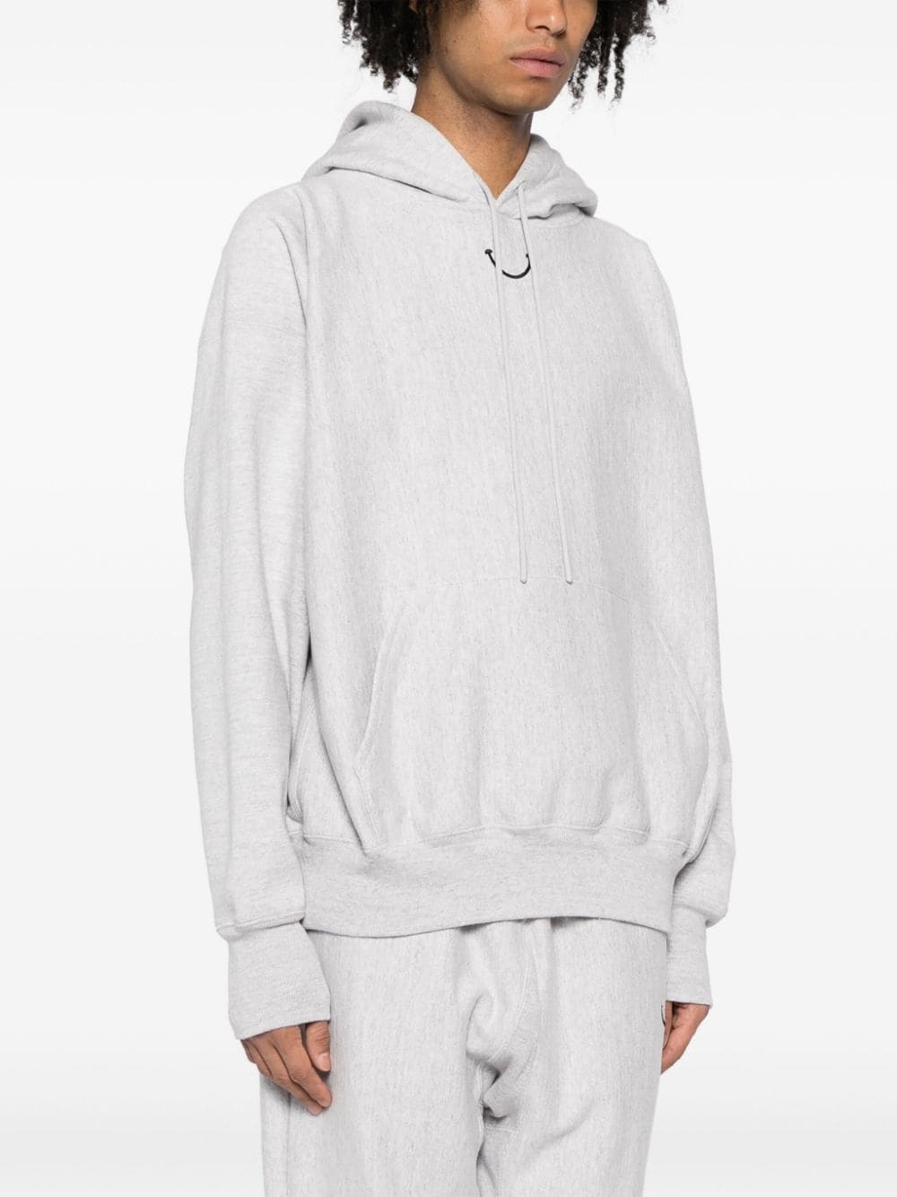 Smile logo-print hoodie - 3