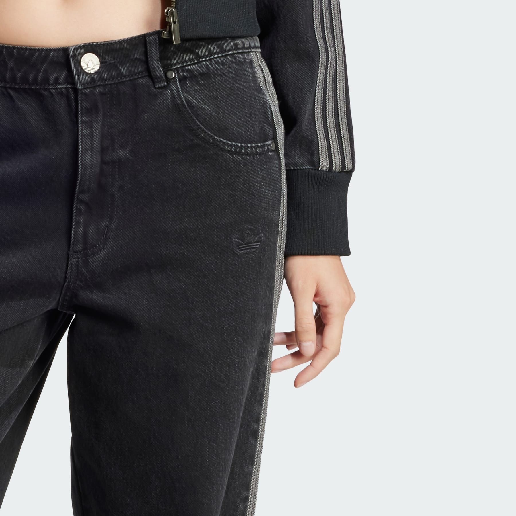 Adicolor Denim 3-Stripes Track Pants - 5