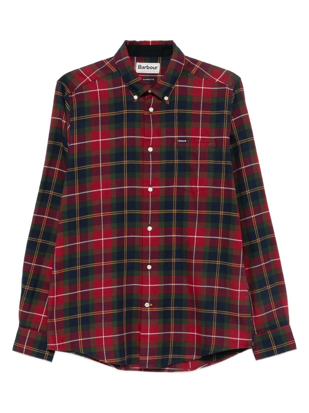 Fortrose tartan-check shirt - 1