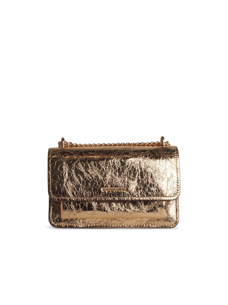 Michael Michael Kors 'CLAIRE' Gold Leather Crossbody Bag - 1