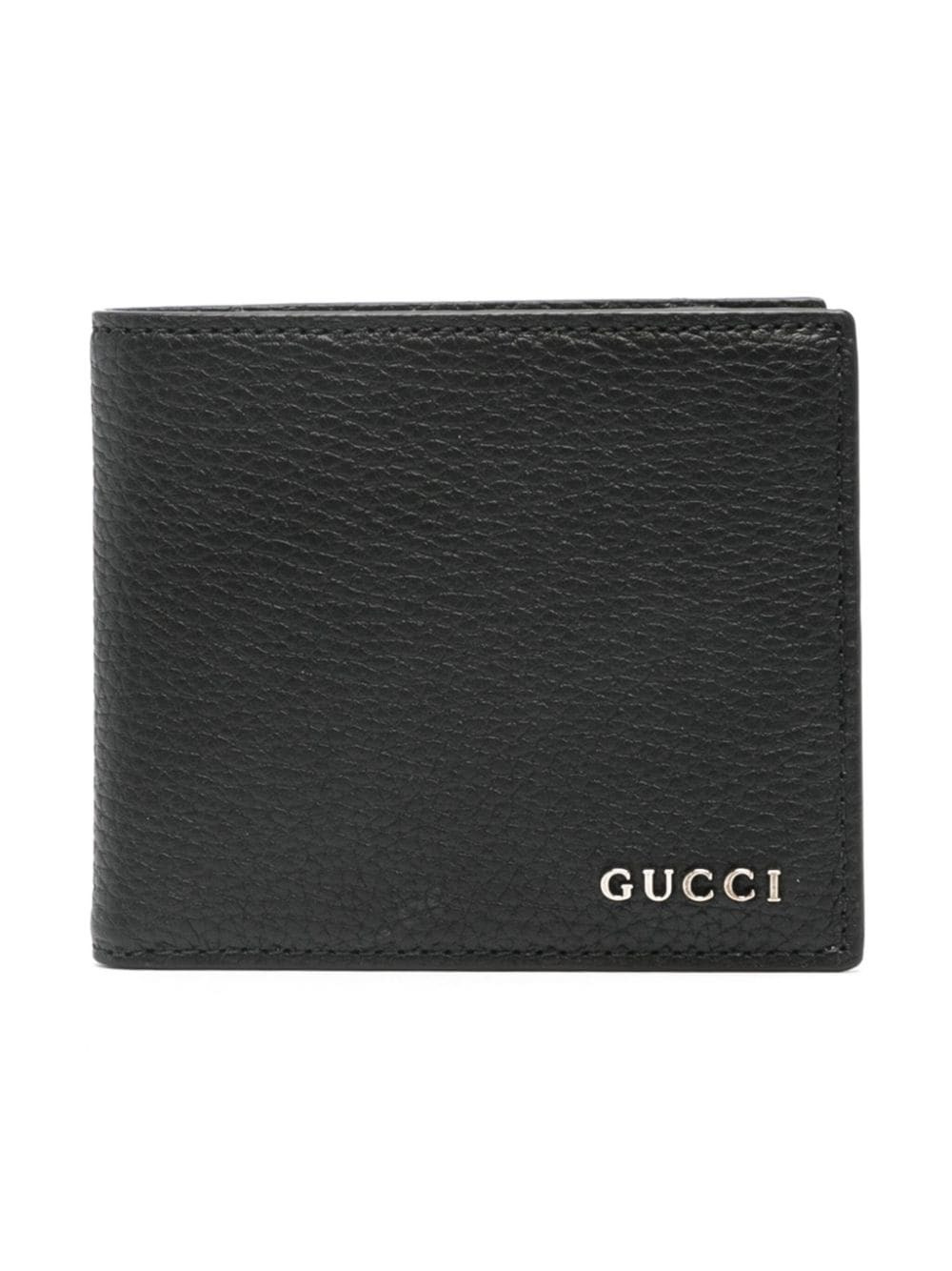Bifold wallet with logo - 1