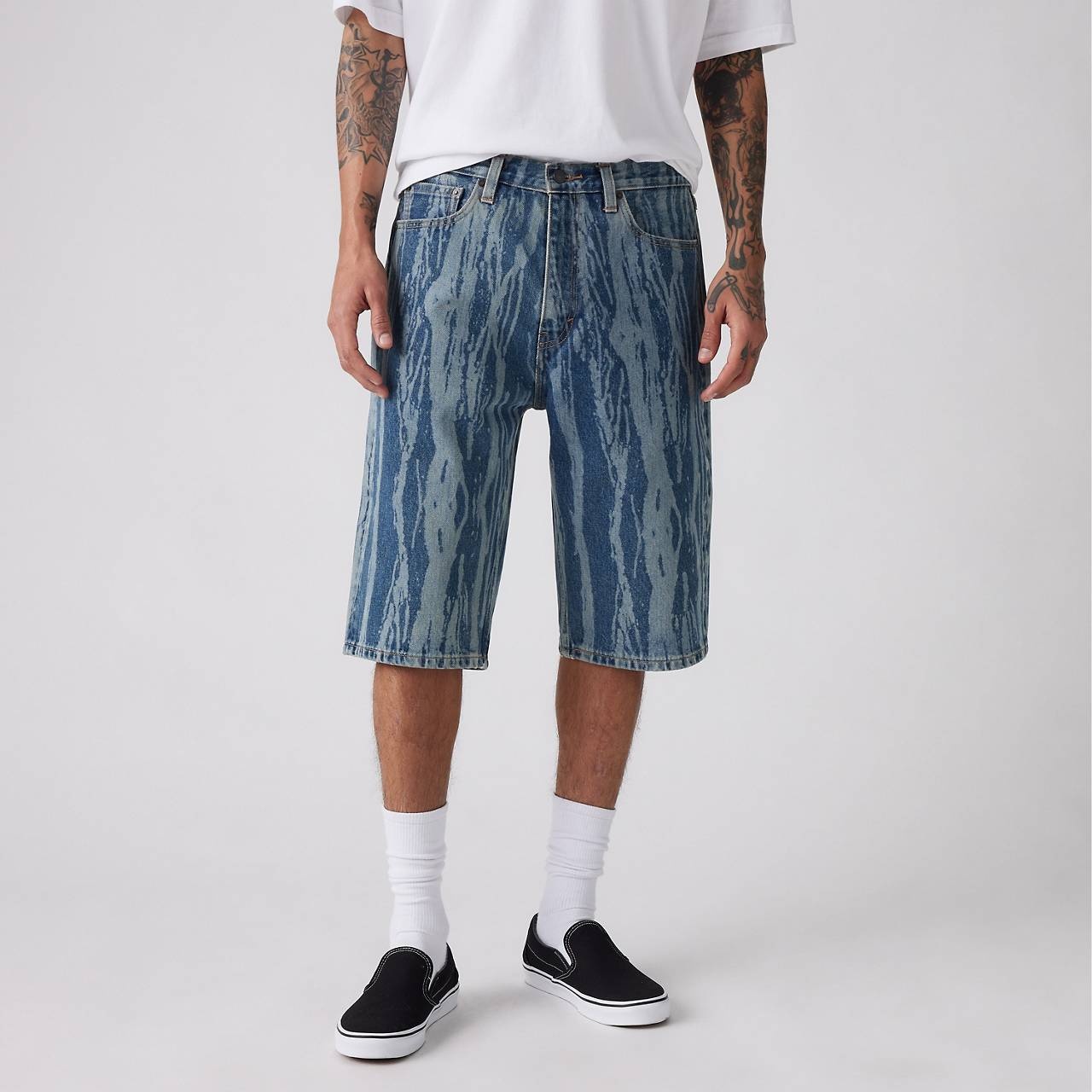 LEVI'S® SKATEBOARDING BAGGY 5-POCKET SHORTS - 4