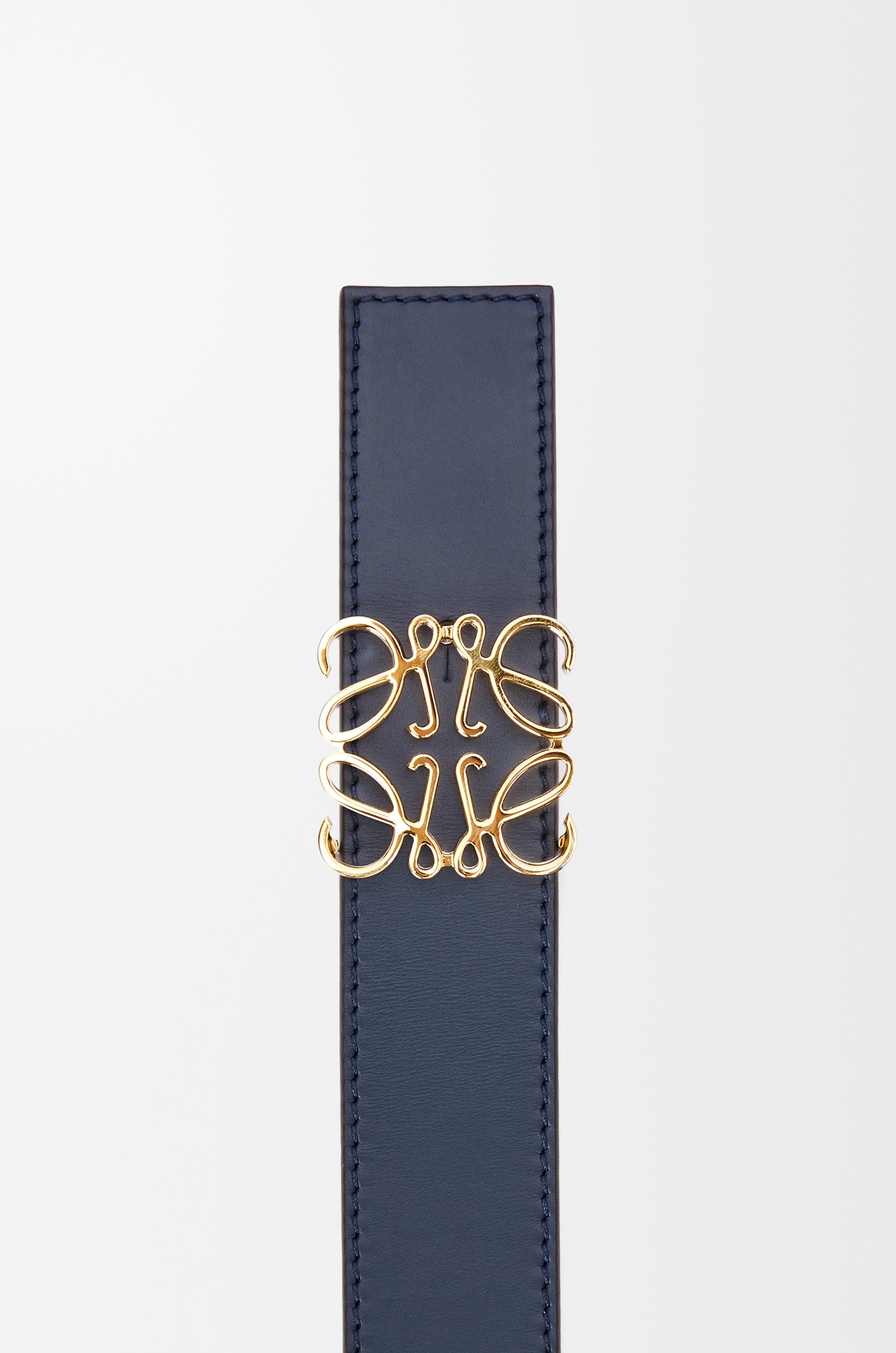 Reversible Anagram belt in smooth calfskin - 3