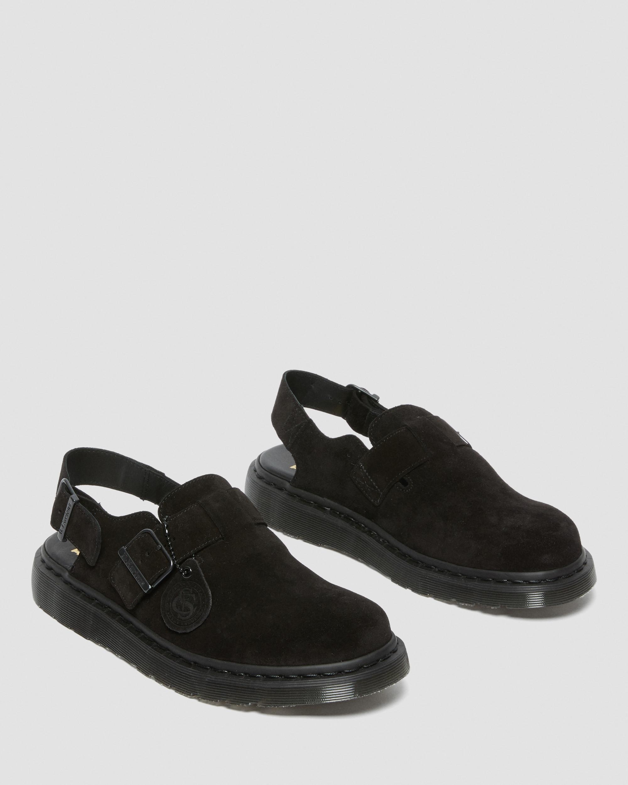 Jorge Made in England Suede Slingback Mules - 9