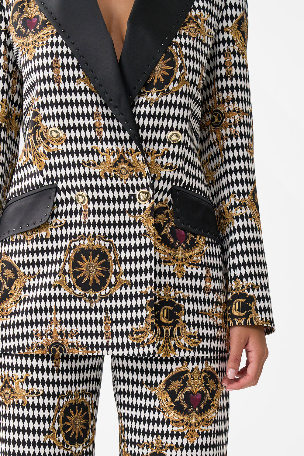 DOUBLE BREASTED SUIT JACKET - 6
