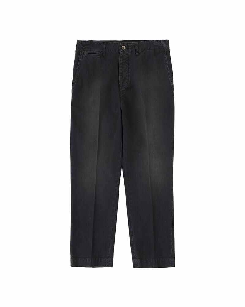 CHINO PANTS BLACK - 1