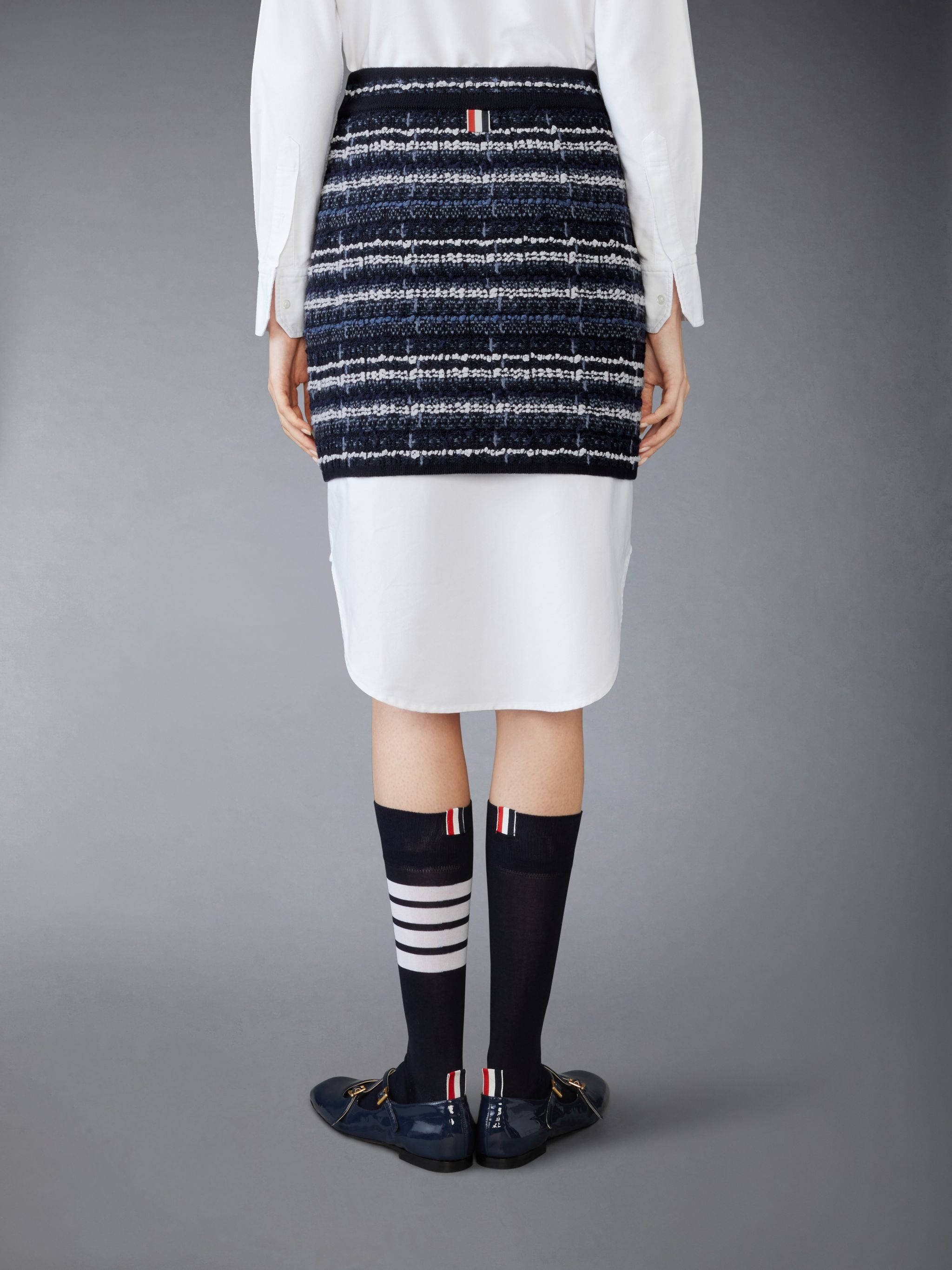 Tweed Mini Skirt - 3