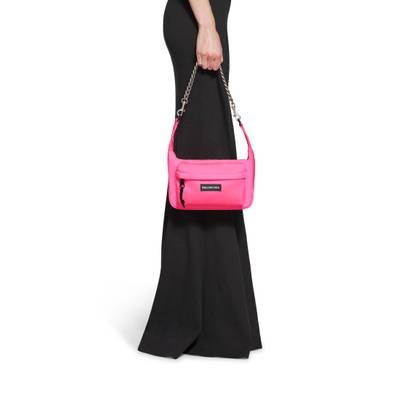 BALENCIAGA Raver Medium Bag With Chain in Fluo Pink outlook