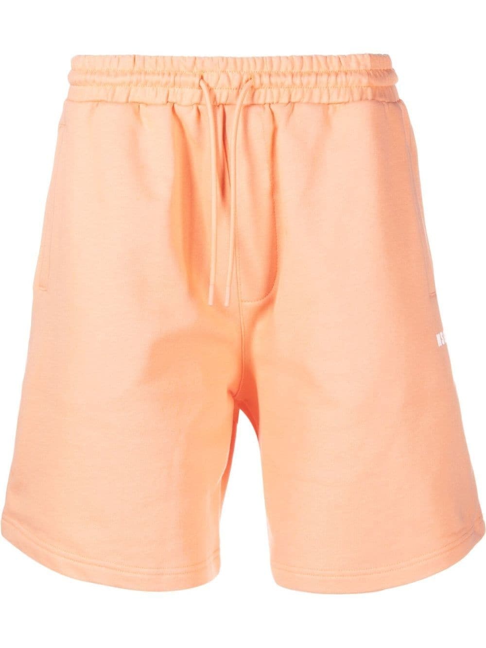 cotton track shorts - 1