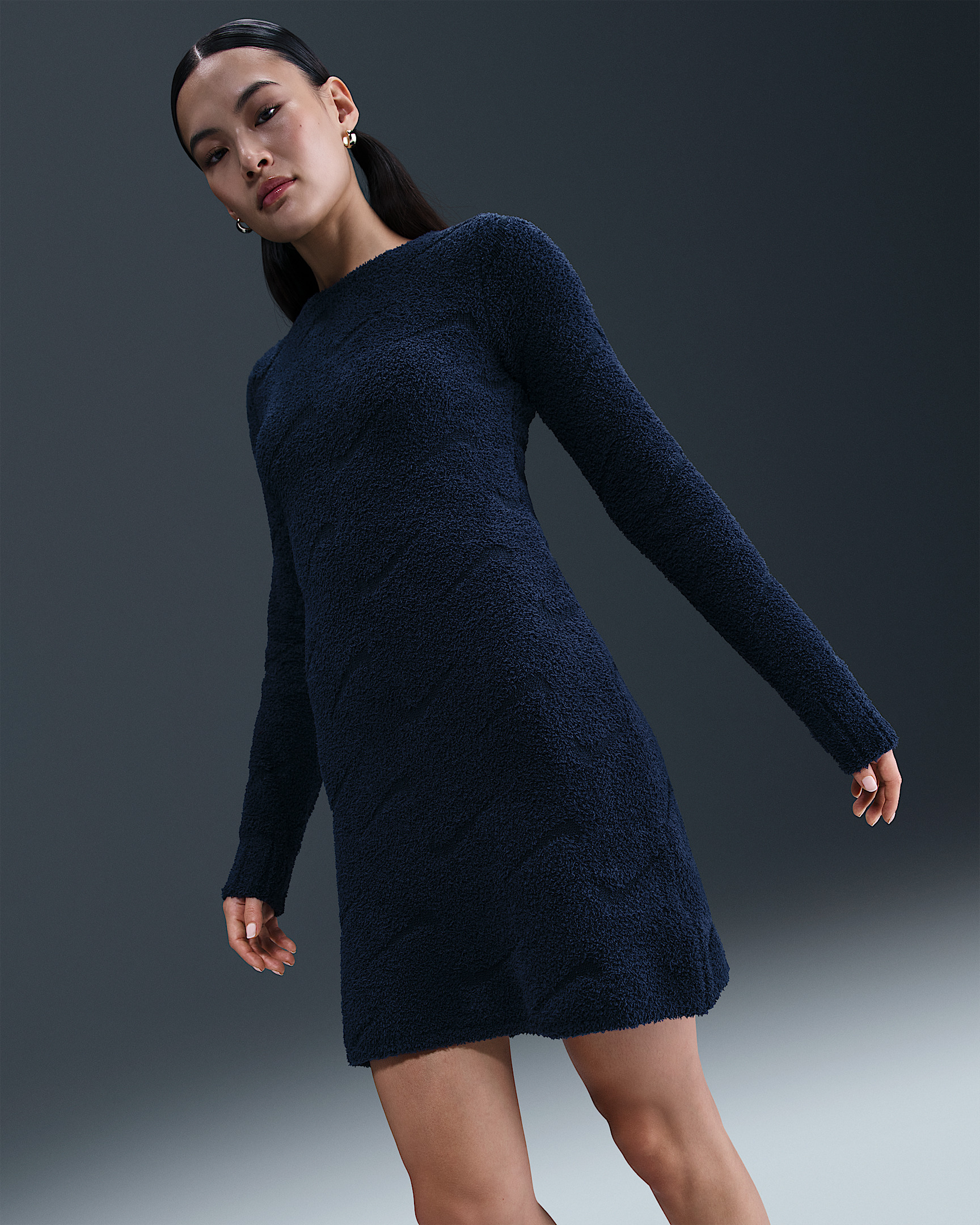 Nike Sportswear Phoenix Cozy Bouclé Women's Slim Knit Dress - 2