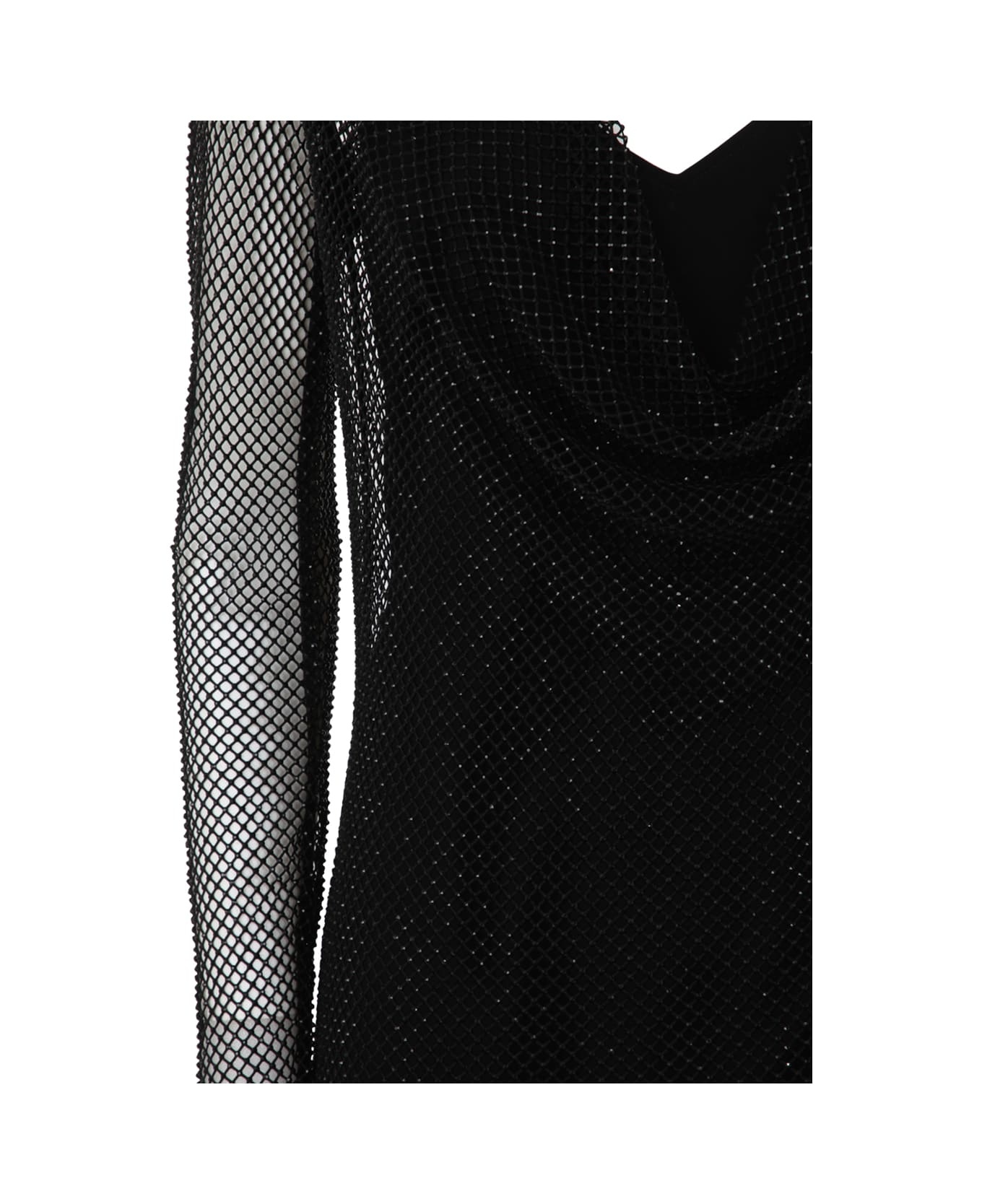 Vezzo Mini Dress With Strass - 3