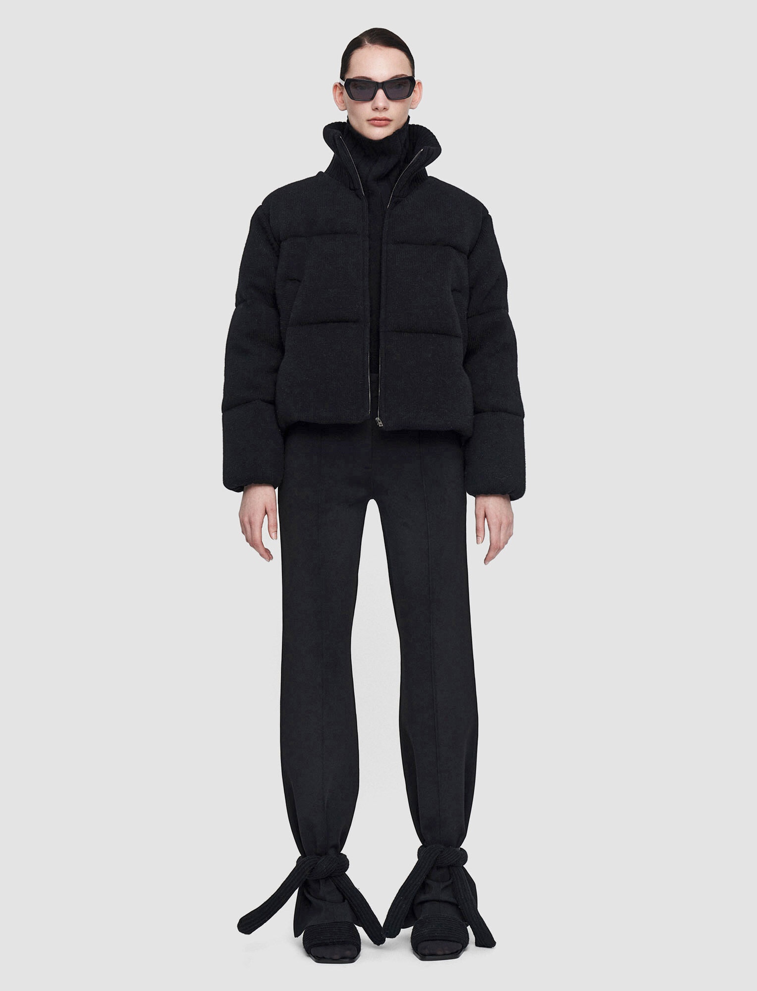 Soft Wool Puffer Jacket - 2