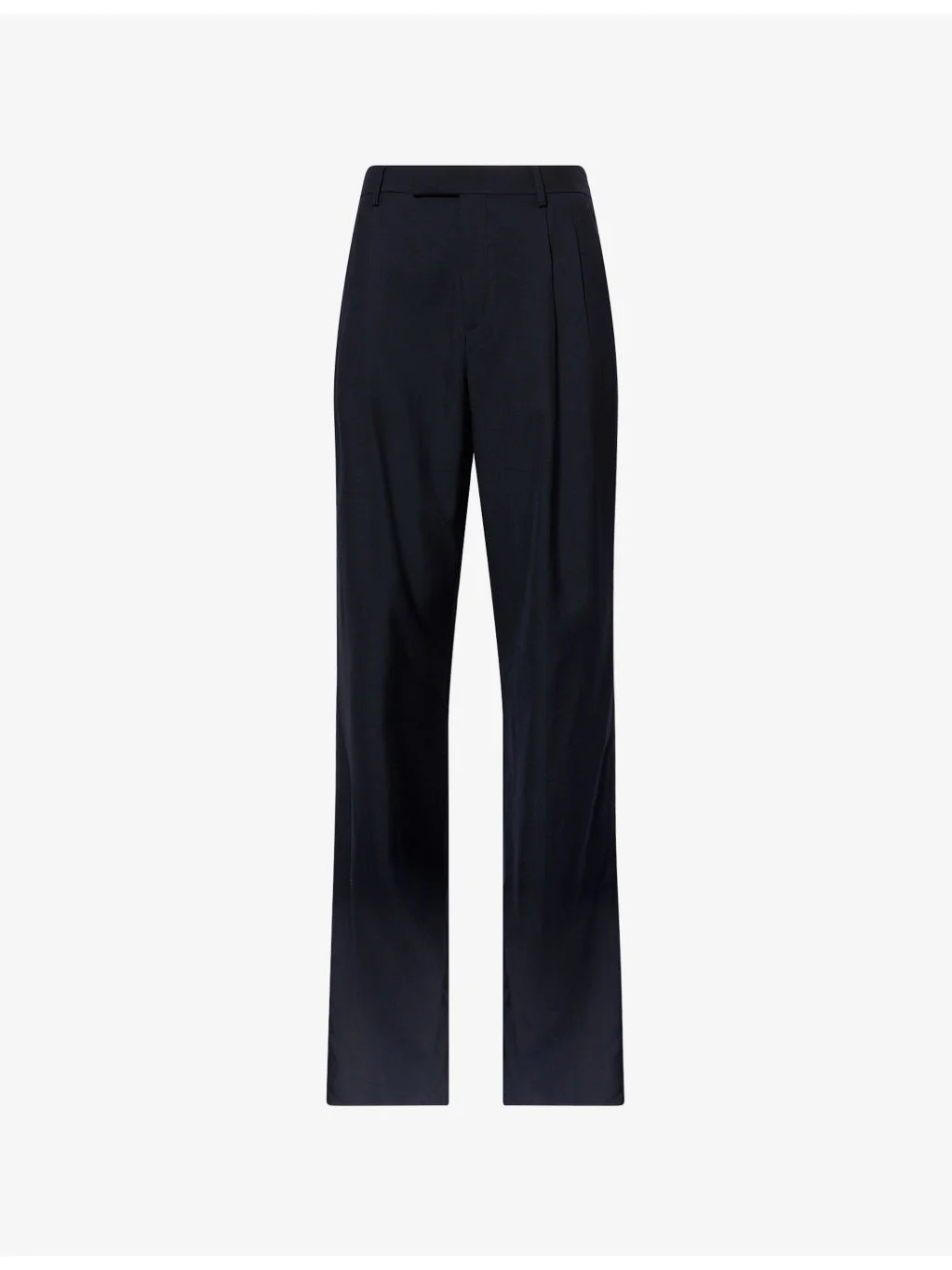 Formal Straight-Leg Wool Trousers - 1