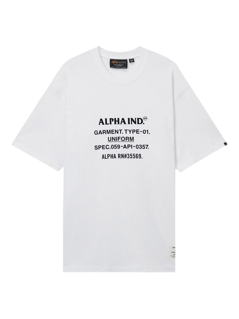 logo-print T-shirt 1