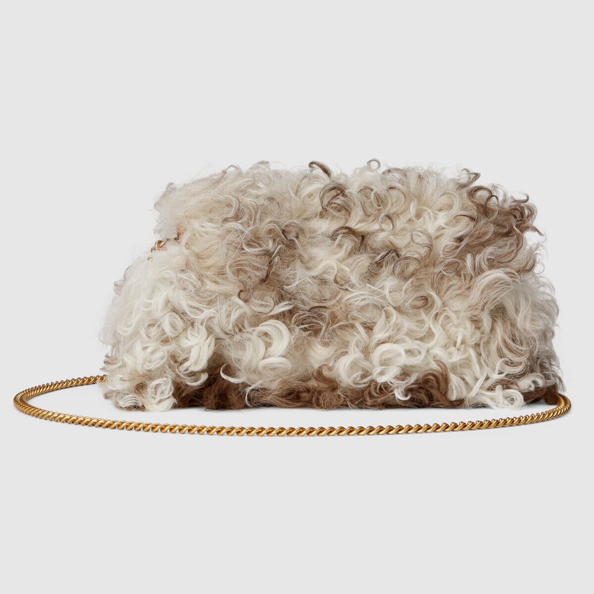 GG Marmont super mini shearling bag - 5
