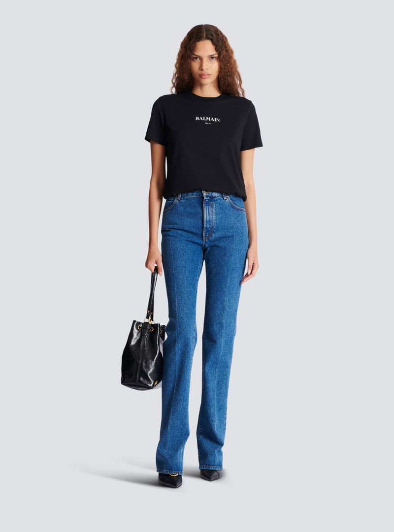 Balmain T-shirt with Balmain print outlook