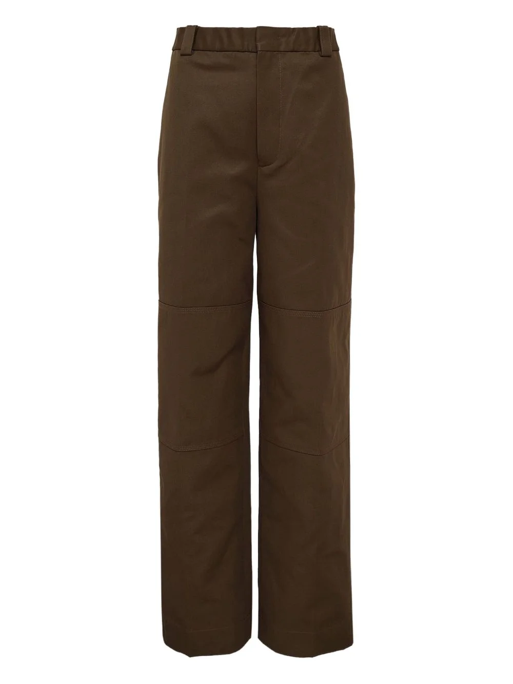 pleated panel trousers - 1