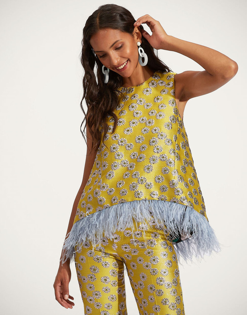 La DoubleJ La Scala Top (With Feathers) outlook