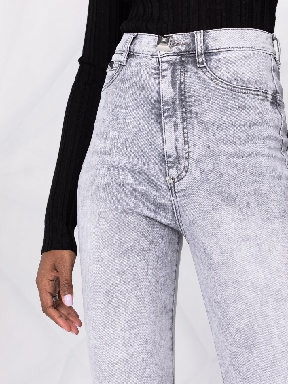 super high waist jeggings - 5
