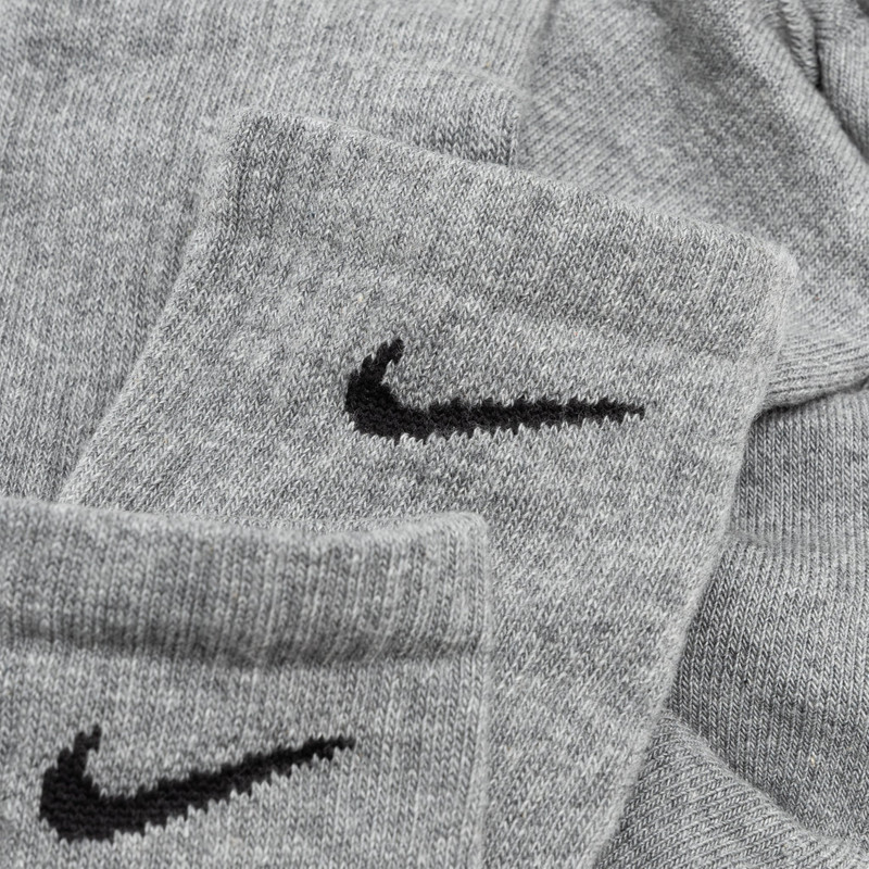 Nike EVERYDAY PLUS CUSHIONED CREW SOCK (3-Pack) "CARBON HEATHER" outlook