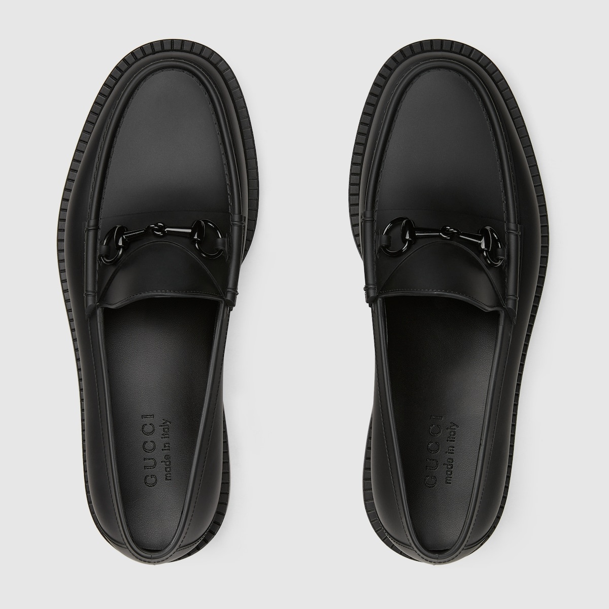 Men's enameled Horsebit loafer - 5
