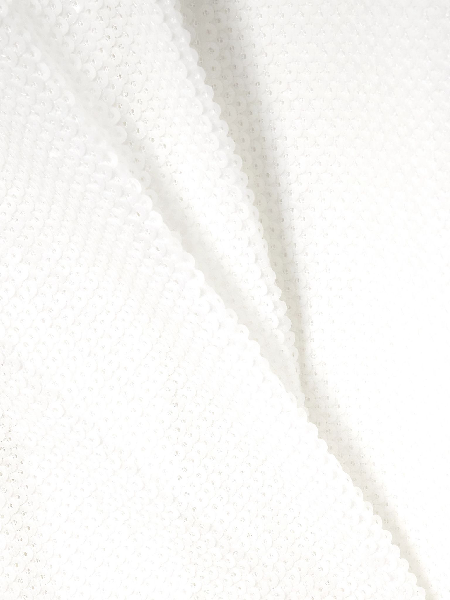 Kite cutout sequined satin maxi dress Off-white - 4