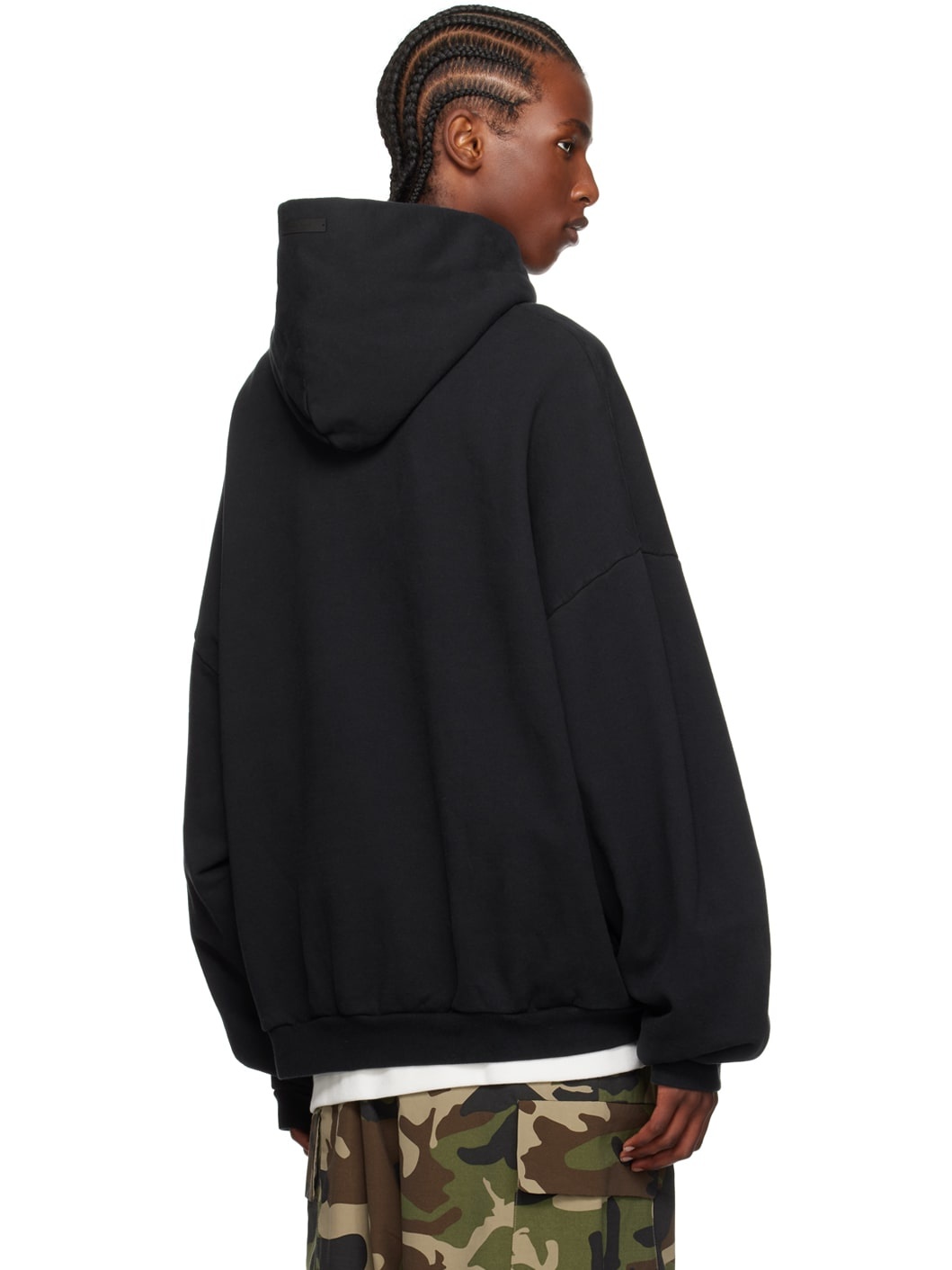 Black Heavyweight Hoodie - 3
