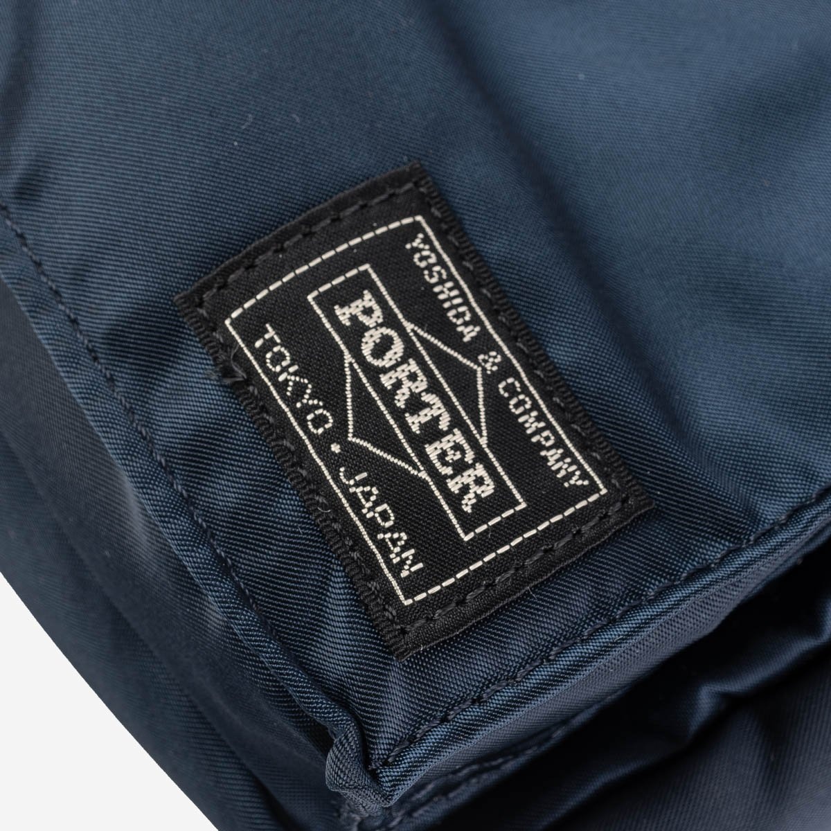 POR-SHLDR-BLU Porter - Yoshida & Co. - Tanker Shoulder Bag - Iron Blue 6