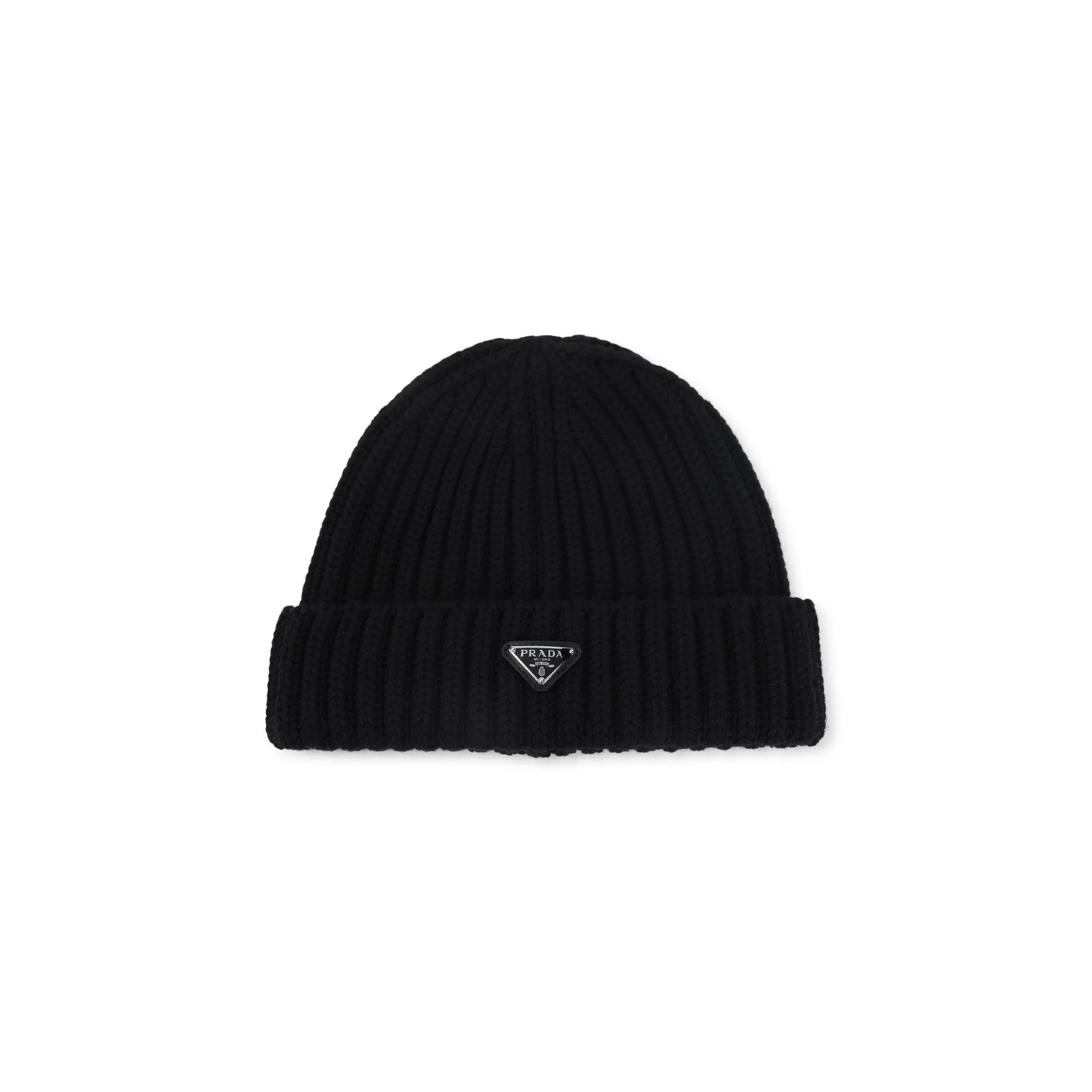 Prada Virgin Wool Hat Men - 1