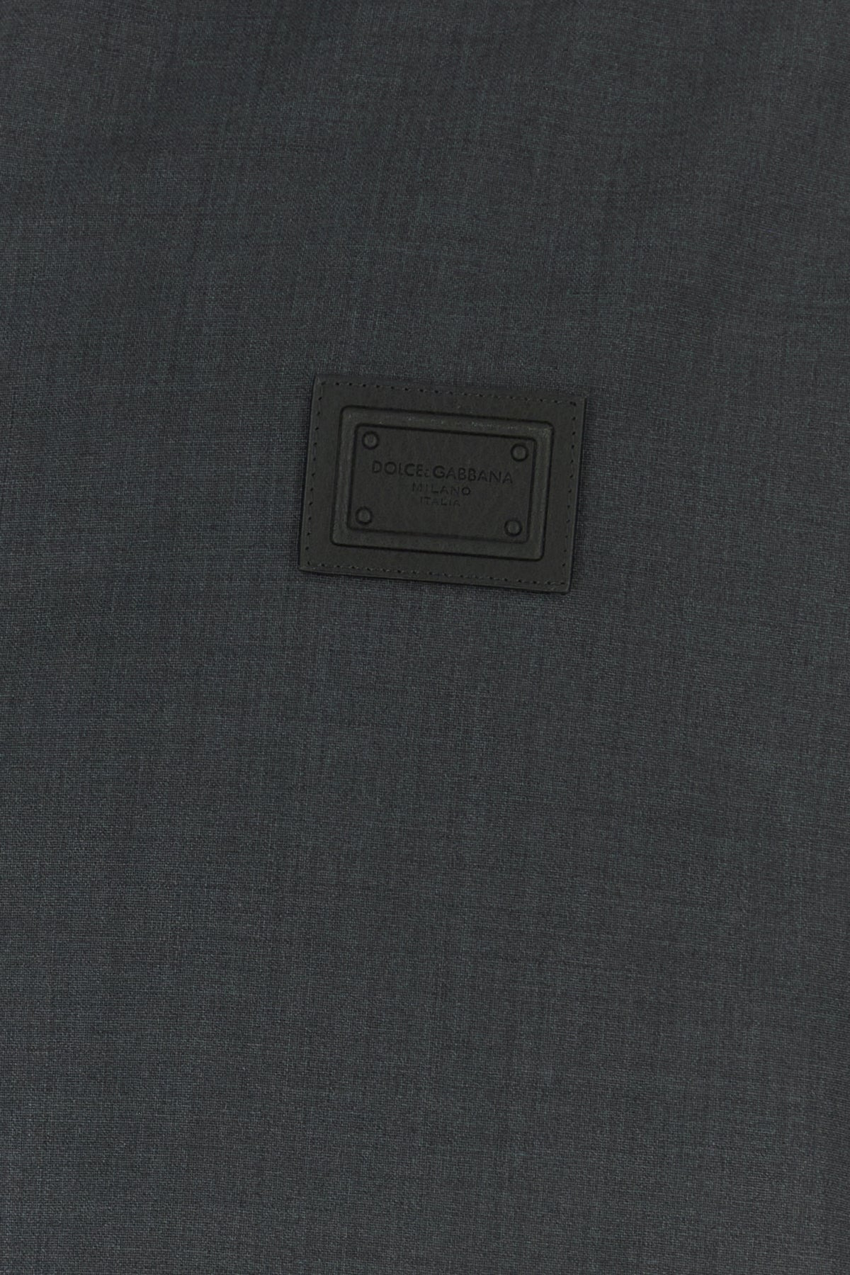 Charcoal stretch wool blend jacket - 3