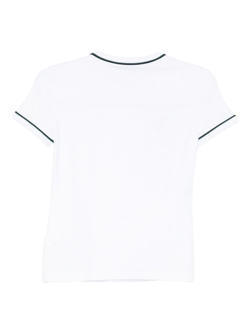 logo-embroidered T-shirt - 2