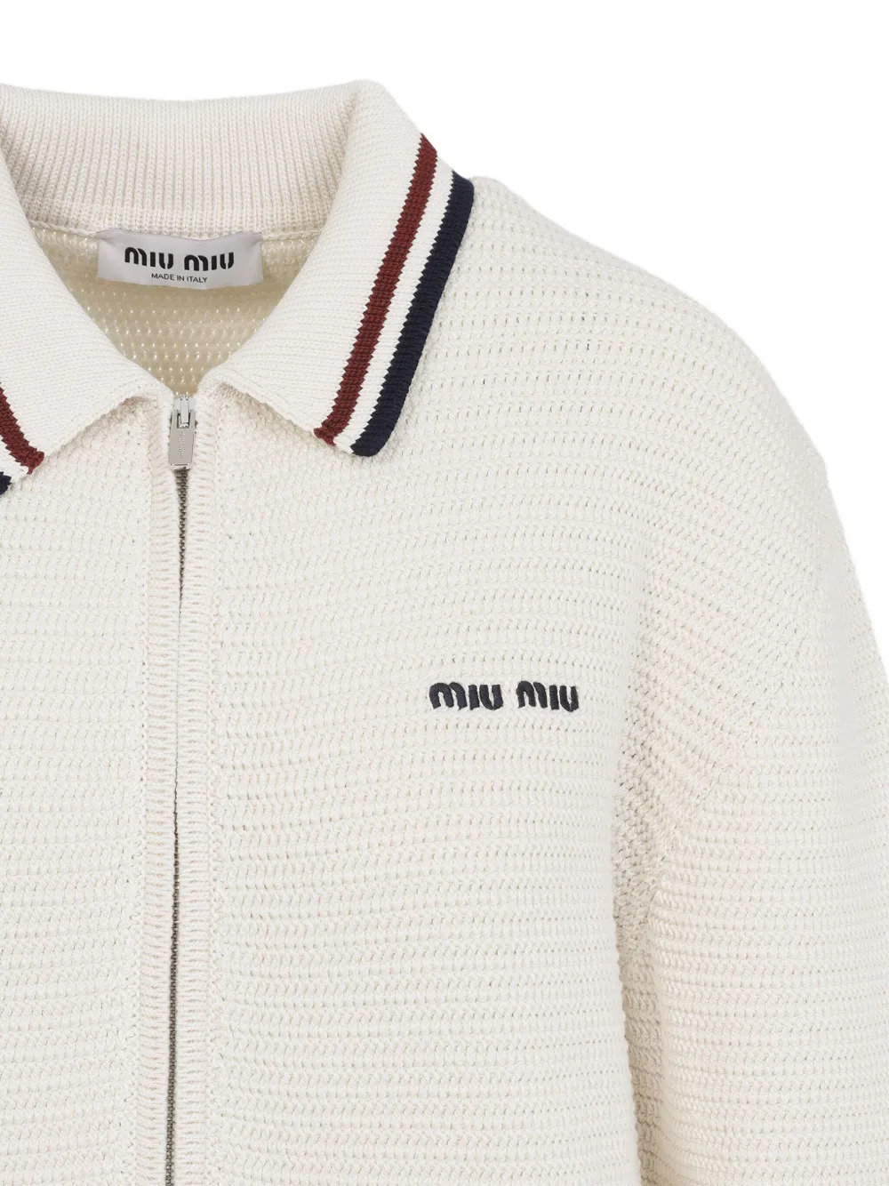MIU MIU - Women Knit Zipper Cardigan - 3