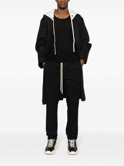 Rick Owens Forever Drawstring drop-crotch trousers outlook