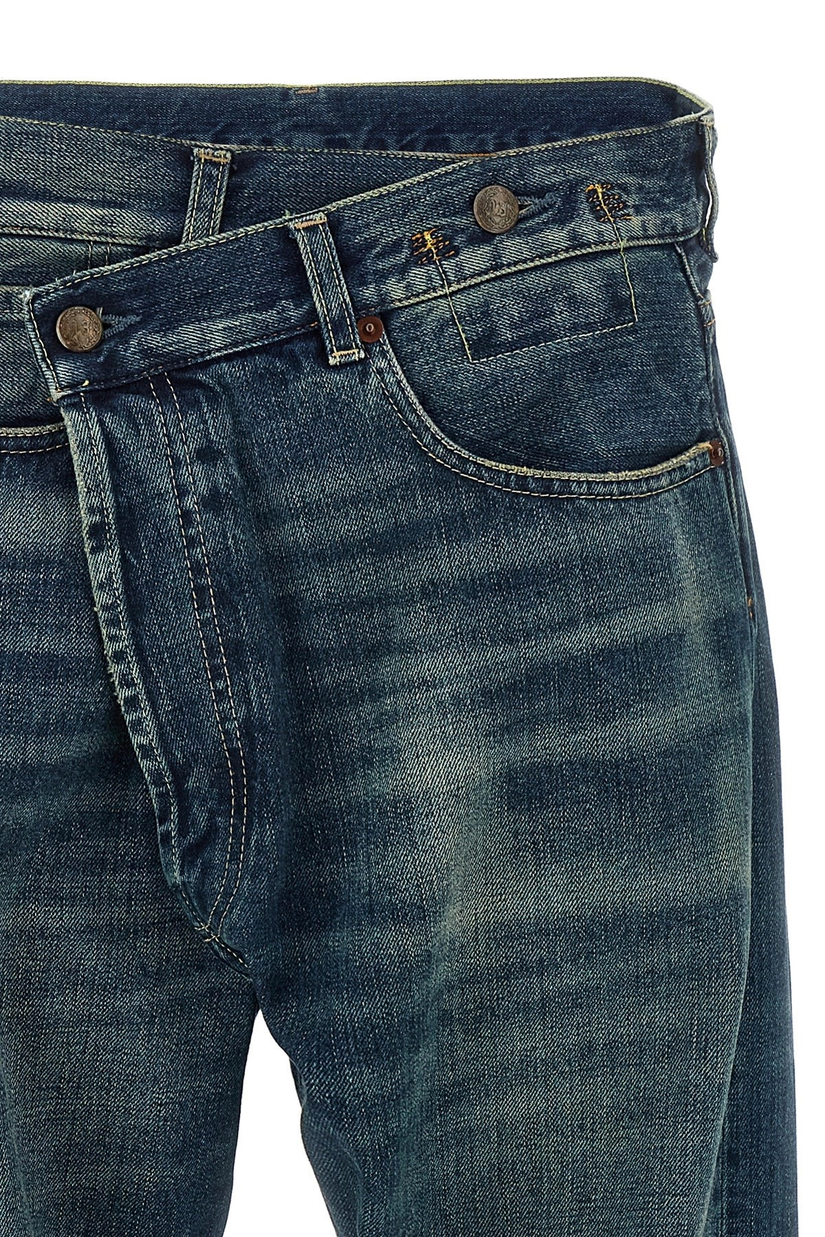 'Cuffed Crossover' jeans - 3