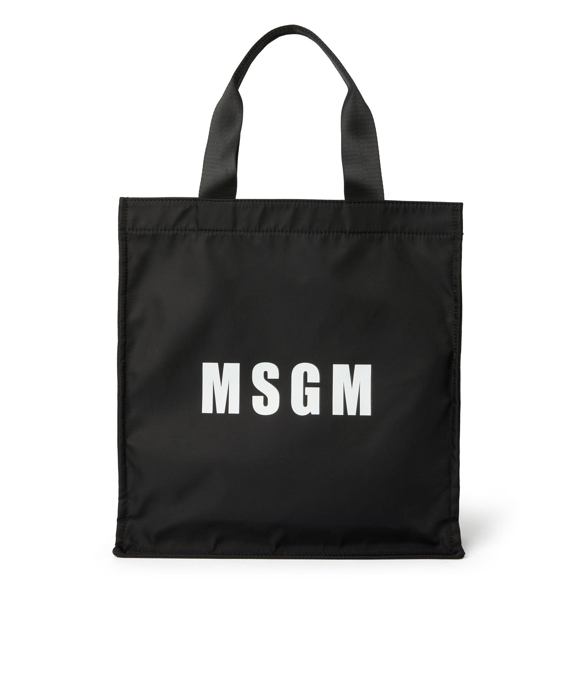 Nylon tote bag with logo - 1