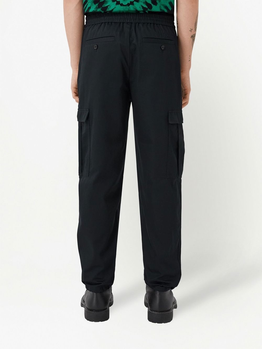 cotton cargo trousers - 4