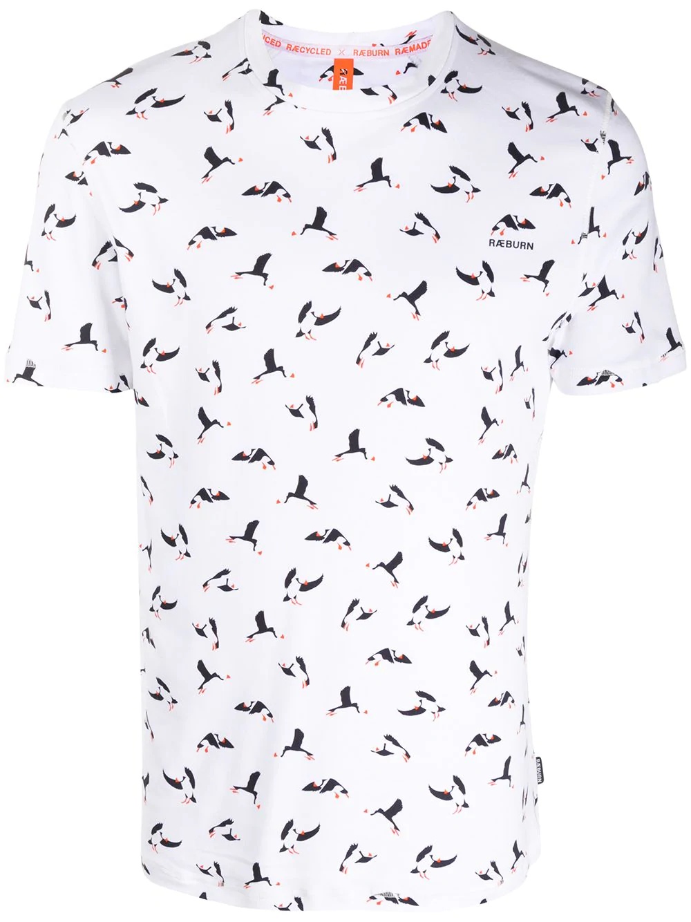 Puffin polka dot print T-shirt - 1