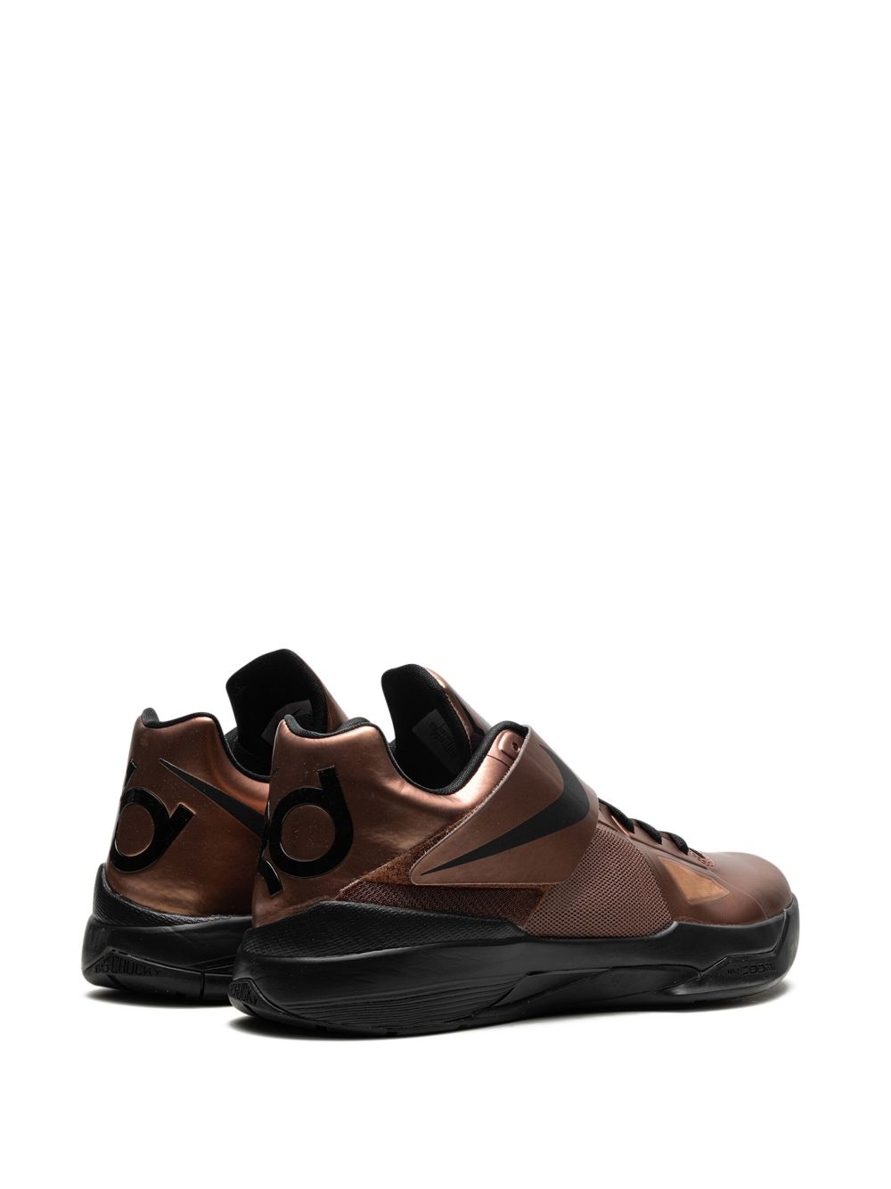 KD 4 "Christmas - Metallic Copper/Black" sneakers - 3