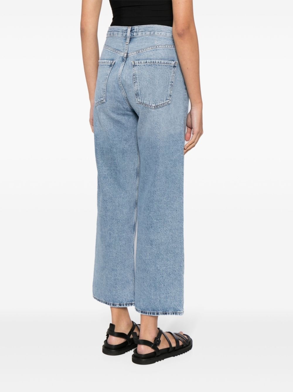 Ren Jean high-rise cropped jeans - 4