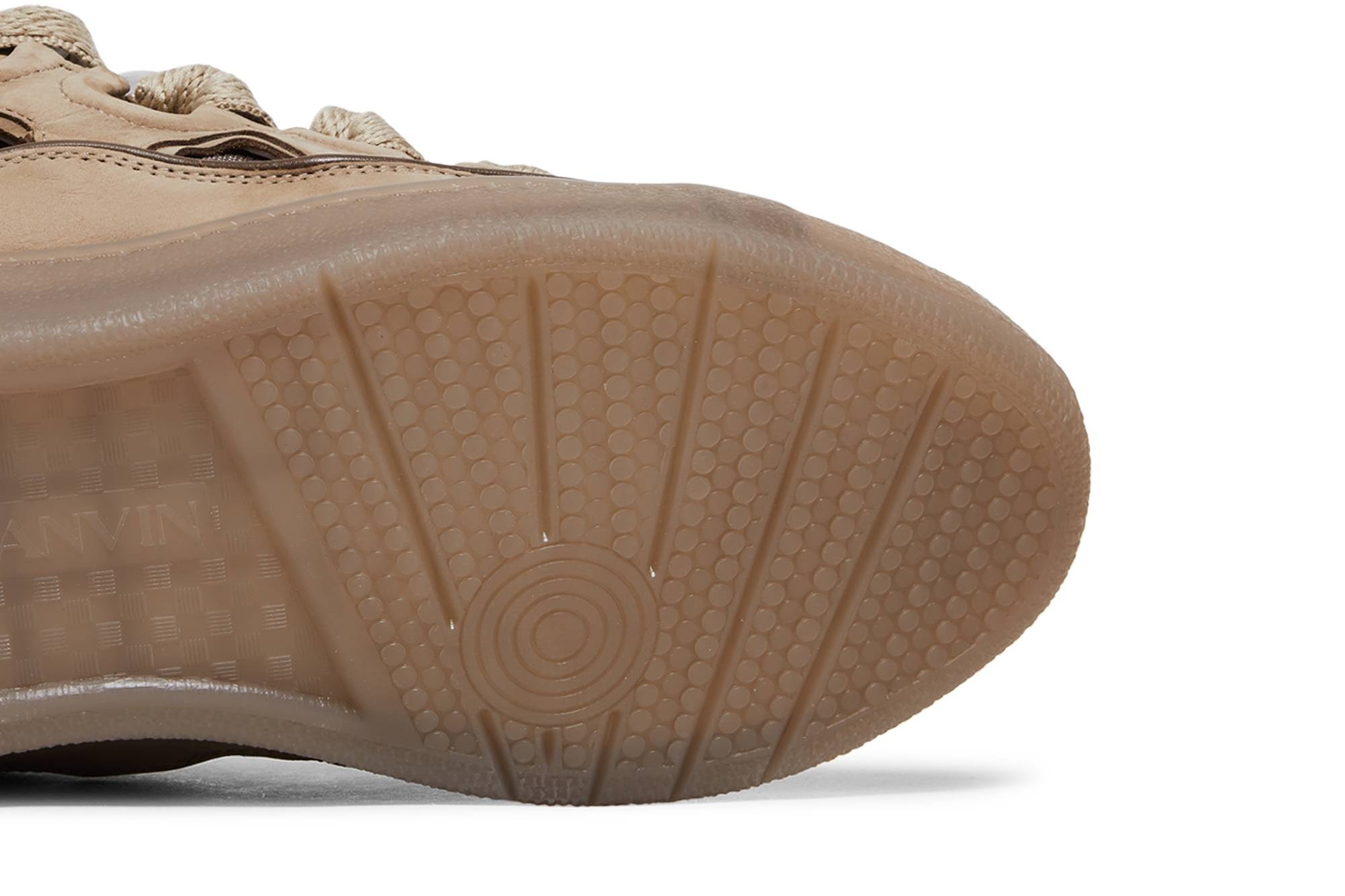Lanvin Curb Sneakers 'Taupe' - 5