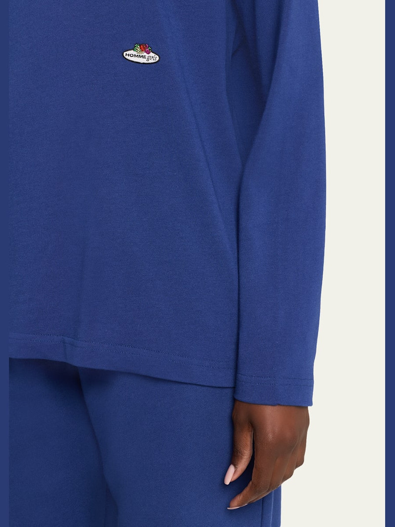 x Fruit Of The Loom Long-Sleeve Polo Shirt 5
