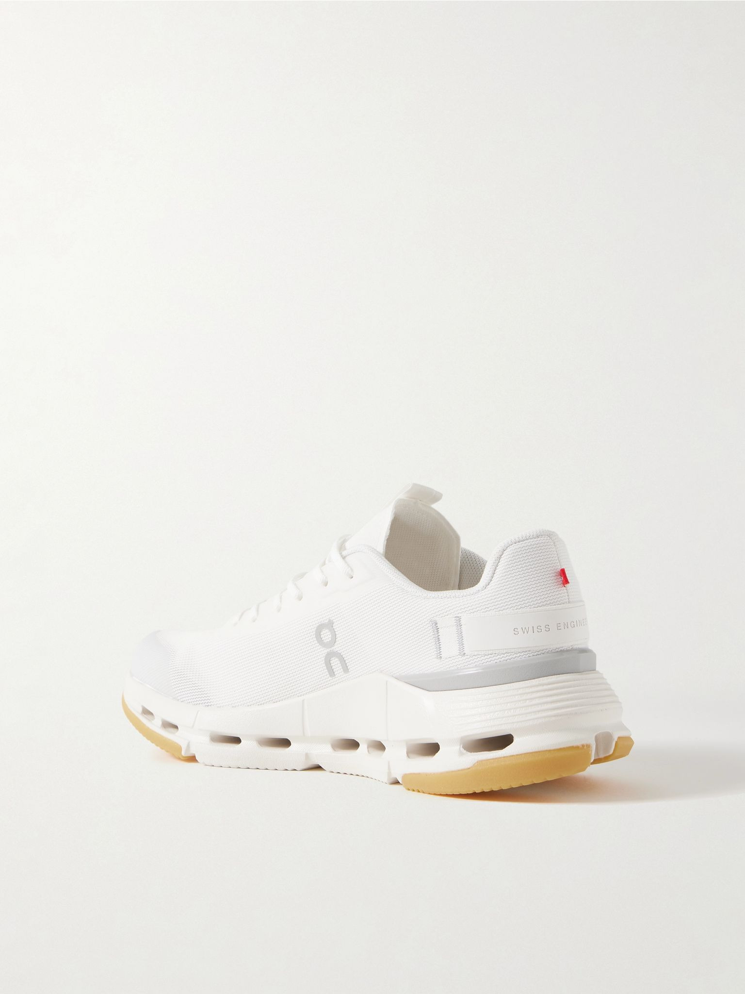 Cloudnova Form 2 felt and rubber-trimmed mesh sneakers White - 3