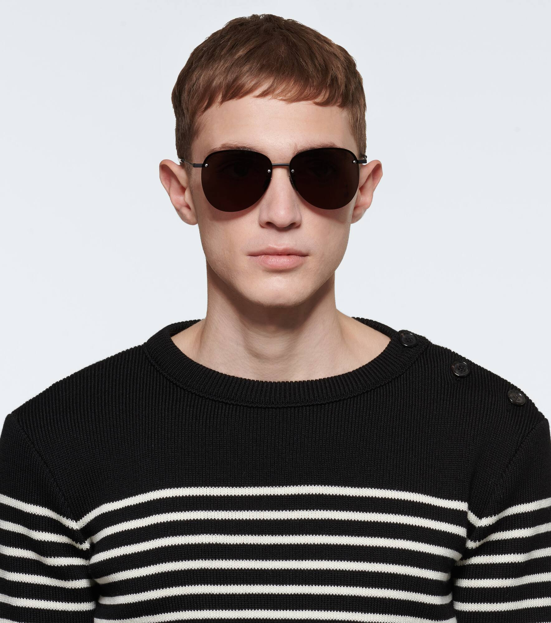Round-frame sunglasses - 3