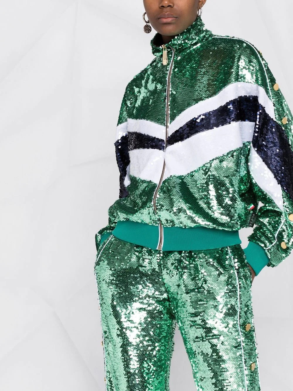sequin embellished tracksuit - 5