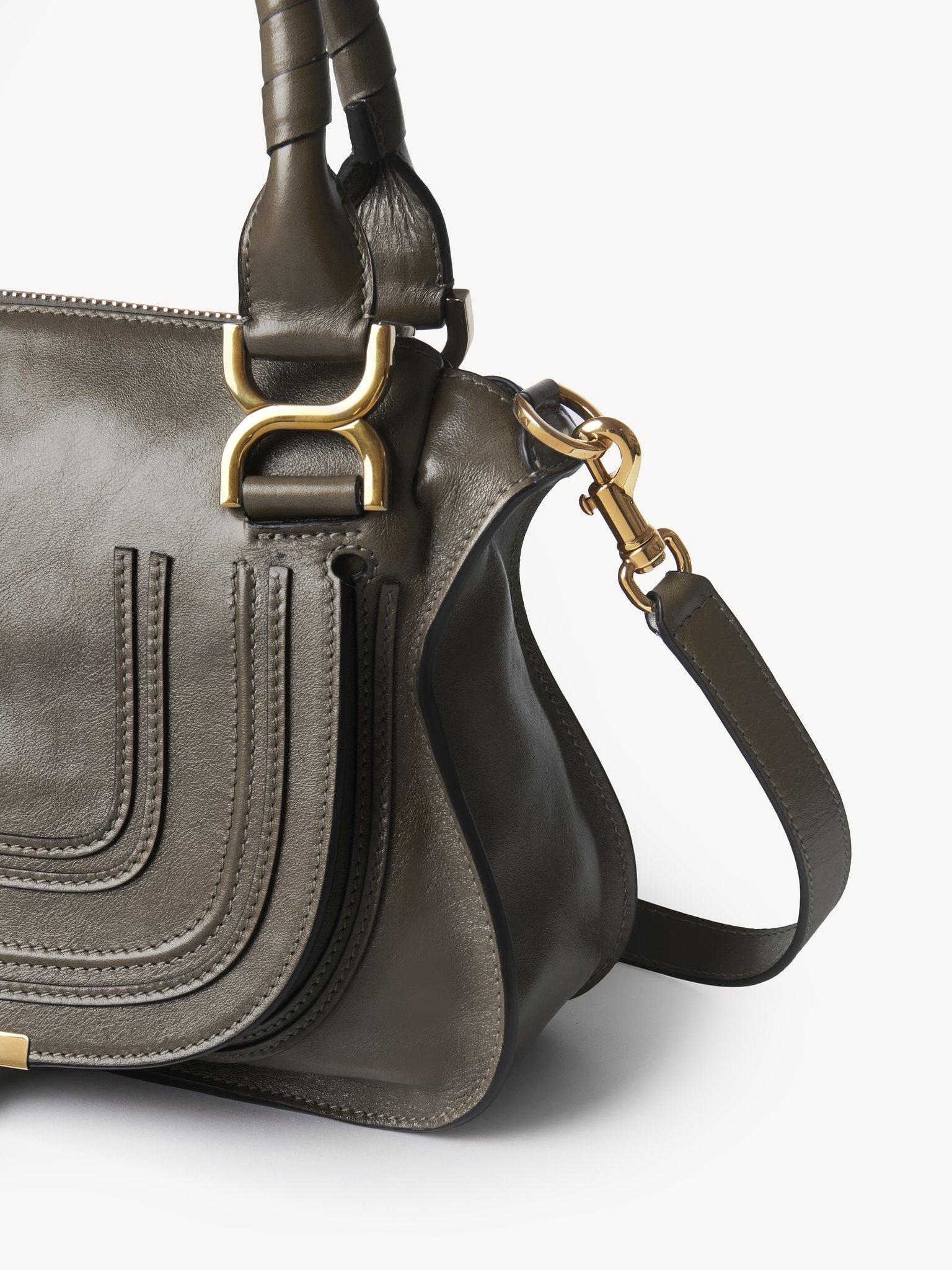 SMALL MARCIE BAG IN SHINY LEATHER - 2