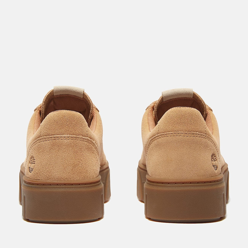 Women's Laurel Court Suede Accent Lace-Up Sneaker 5